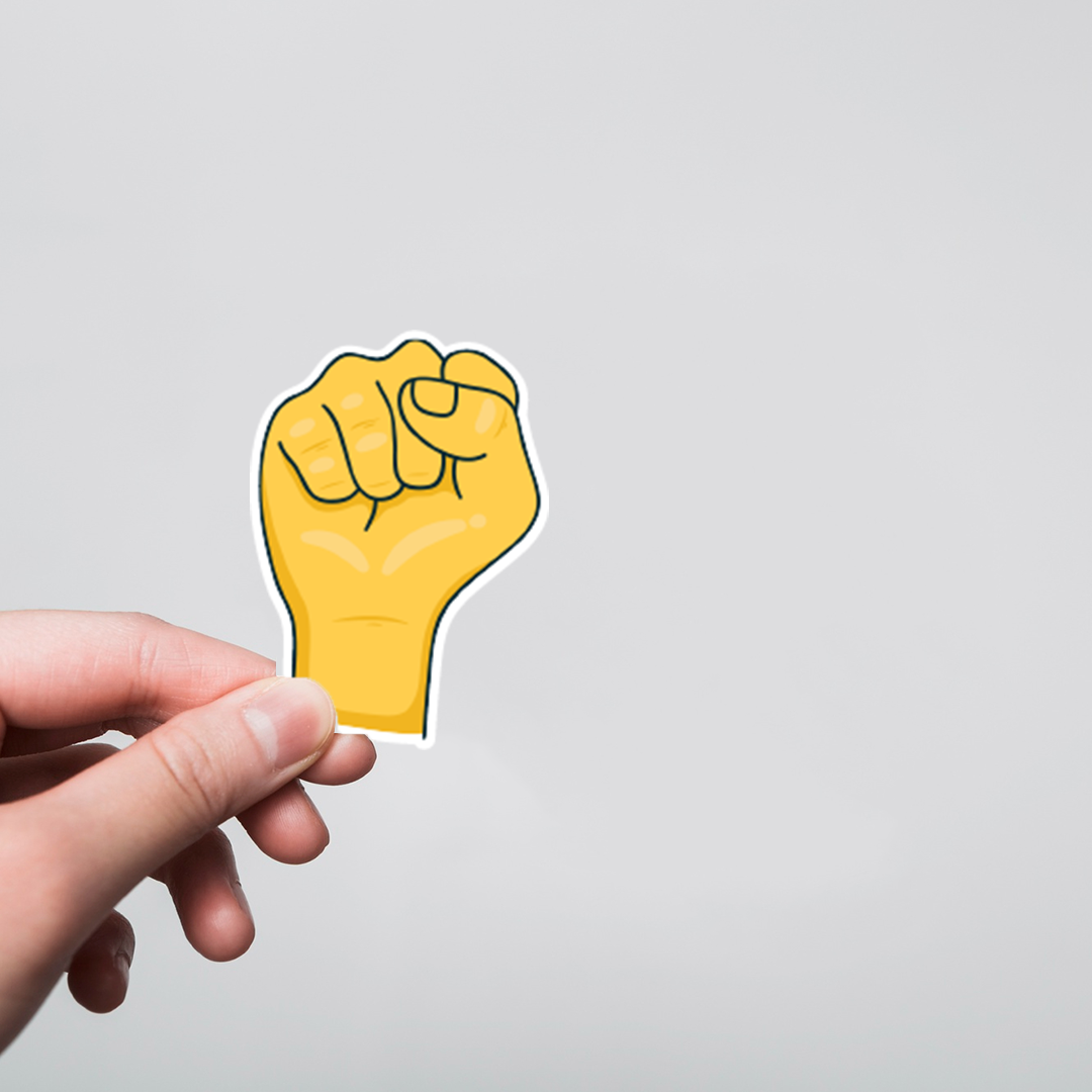 Fomo Store Stickers Casual Hand Fist