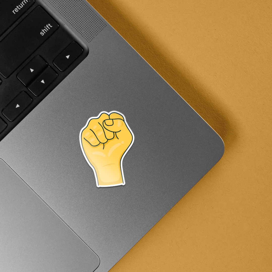 Hand Fist Casual Stickers
