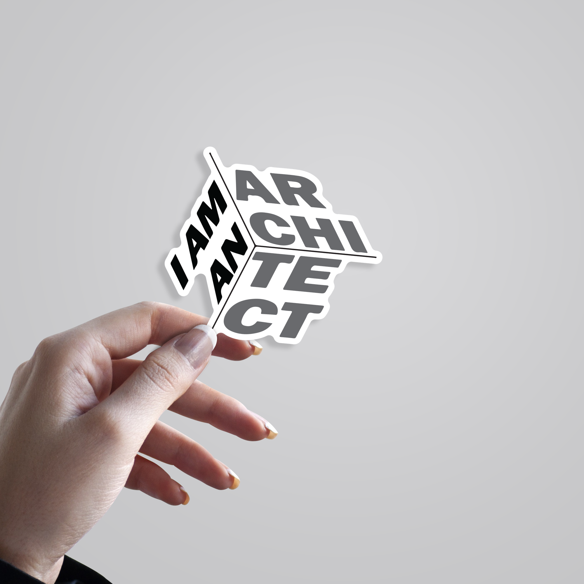 Fomo Store Stickers Casual I Am An Architect