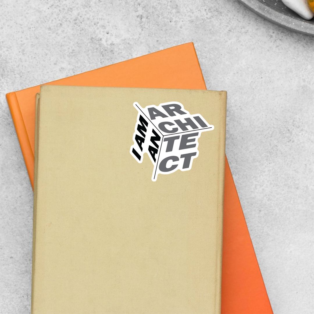 I Am An Architect Casual Stickers