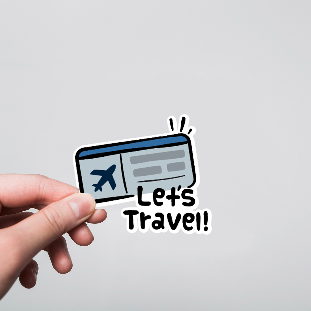 Fomo Store Stickers Travels Lets Travel