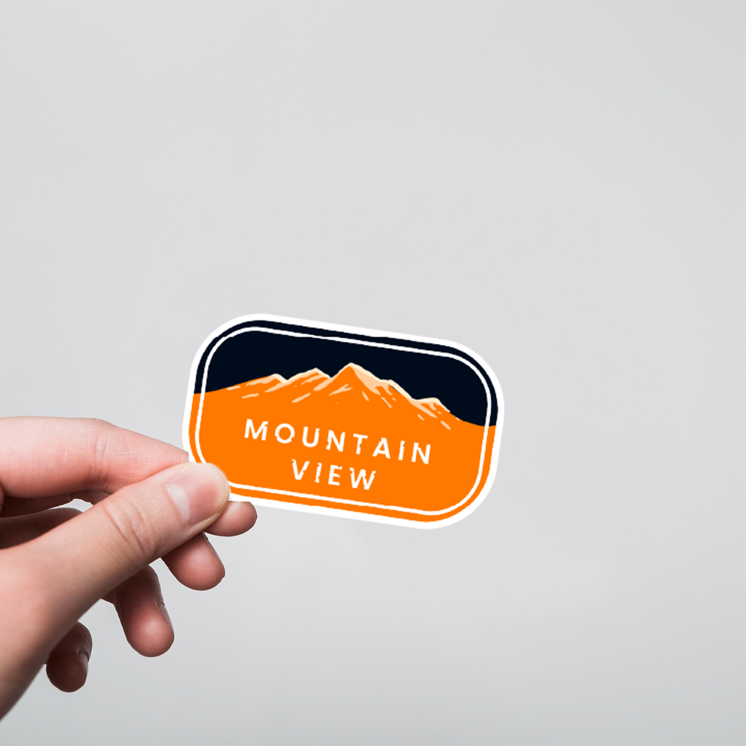 Fomo Store Stickers Travels Mountain View