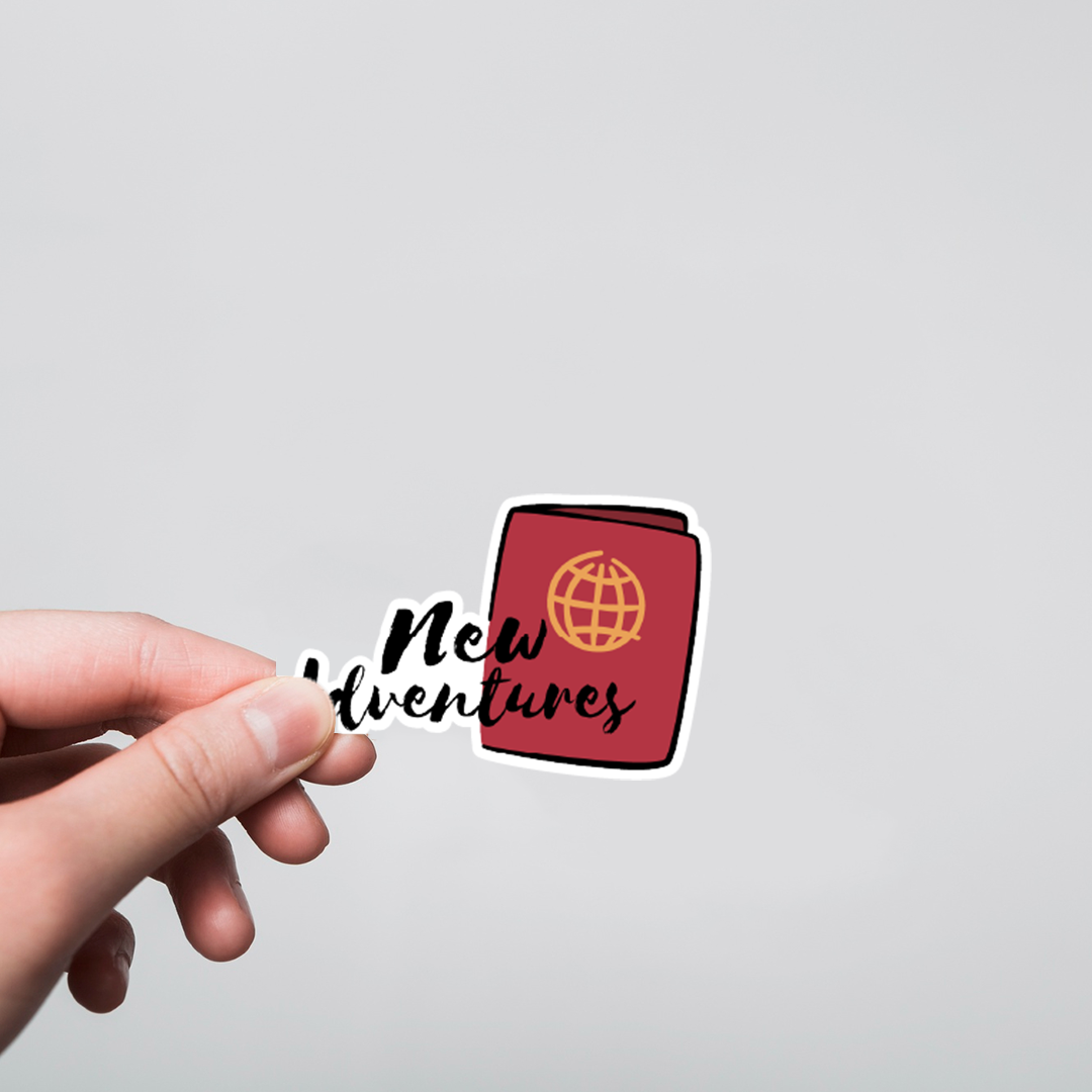 Fomo Store Stickers Travels New Adventures