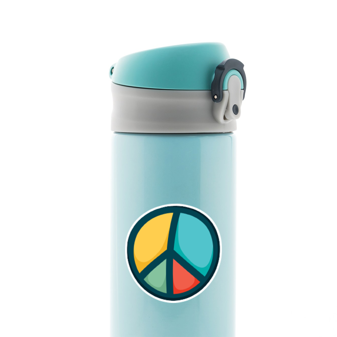 Peace Sign Casual Stickers