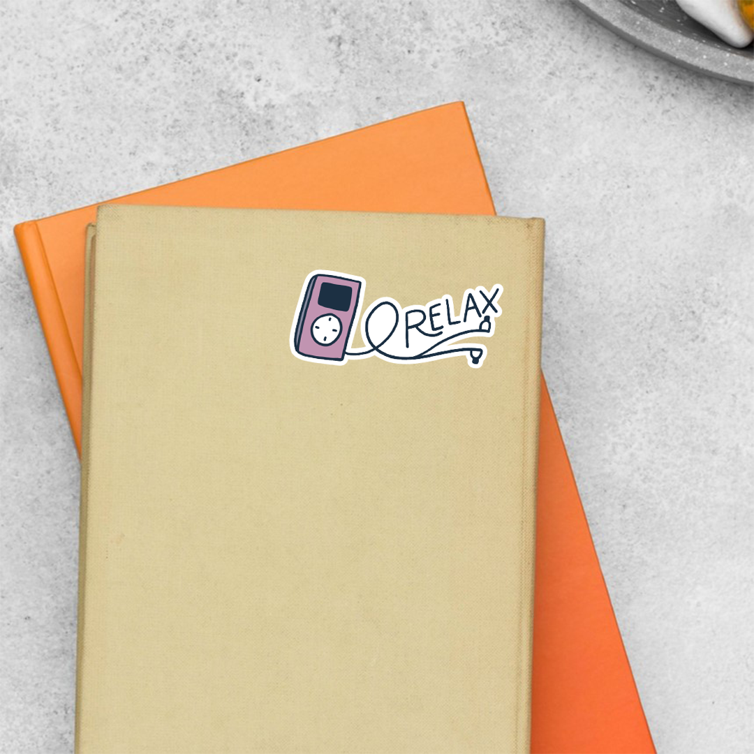 Relax Casual Stickers