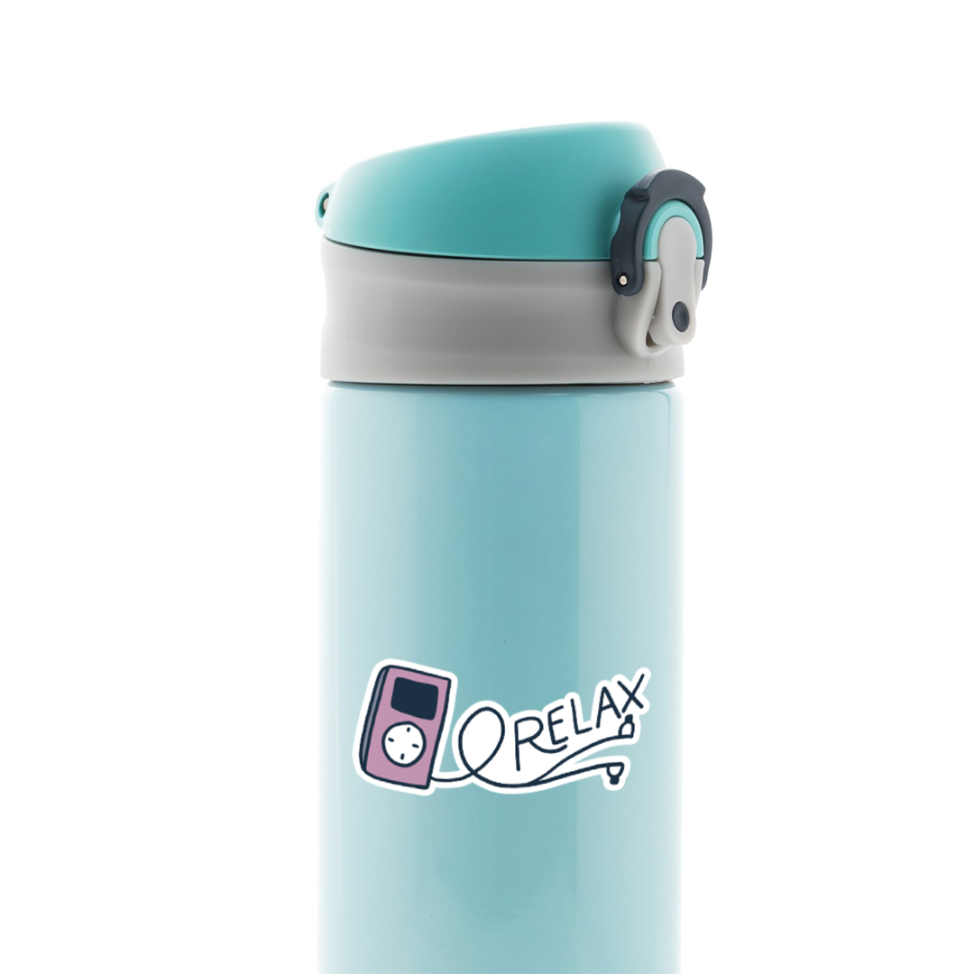 Relax Casual Stickers