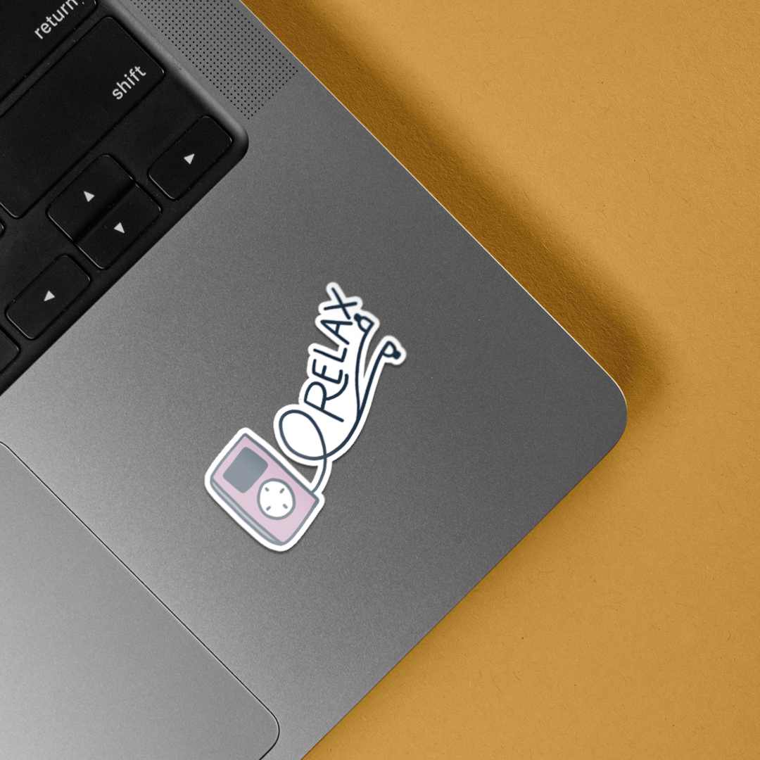 Relax Casual Stickers