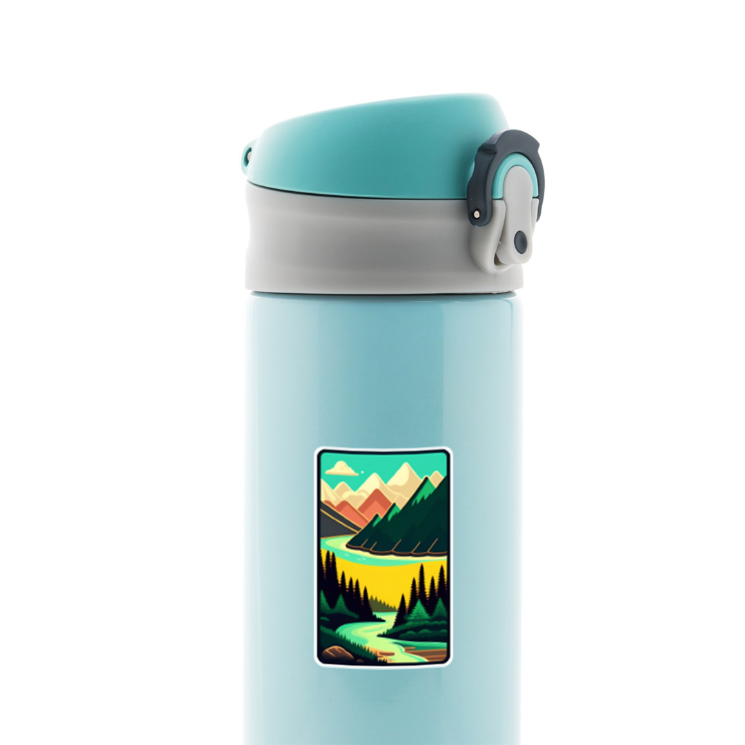 Scenery Travels Stickers