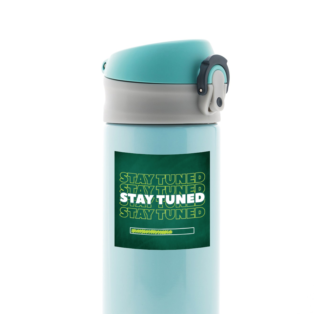 Stay Tuned Casual Stickers