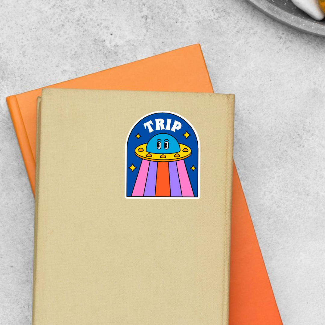 Trip Casual Stickers