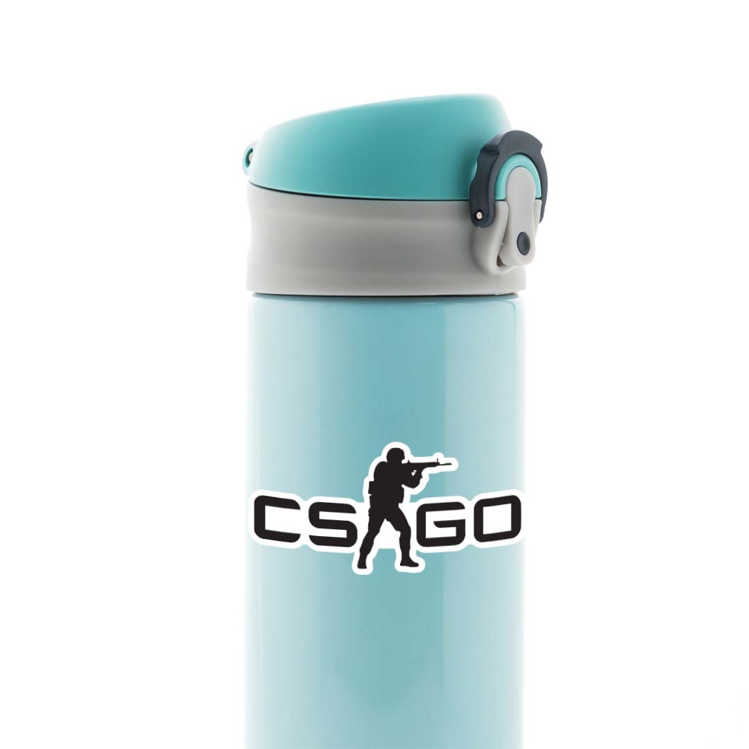 CSGO in Black Gaming Stickers