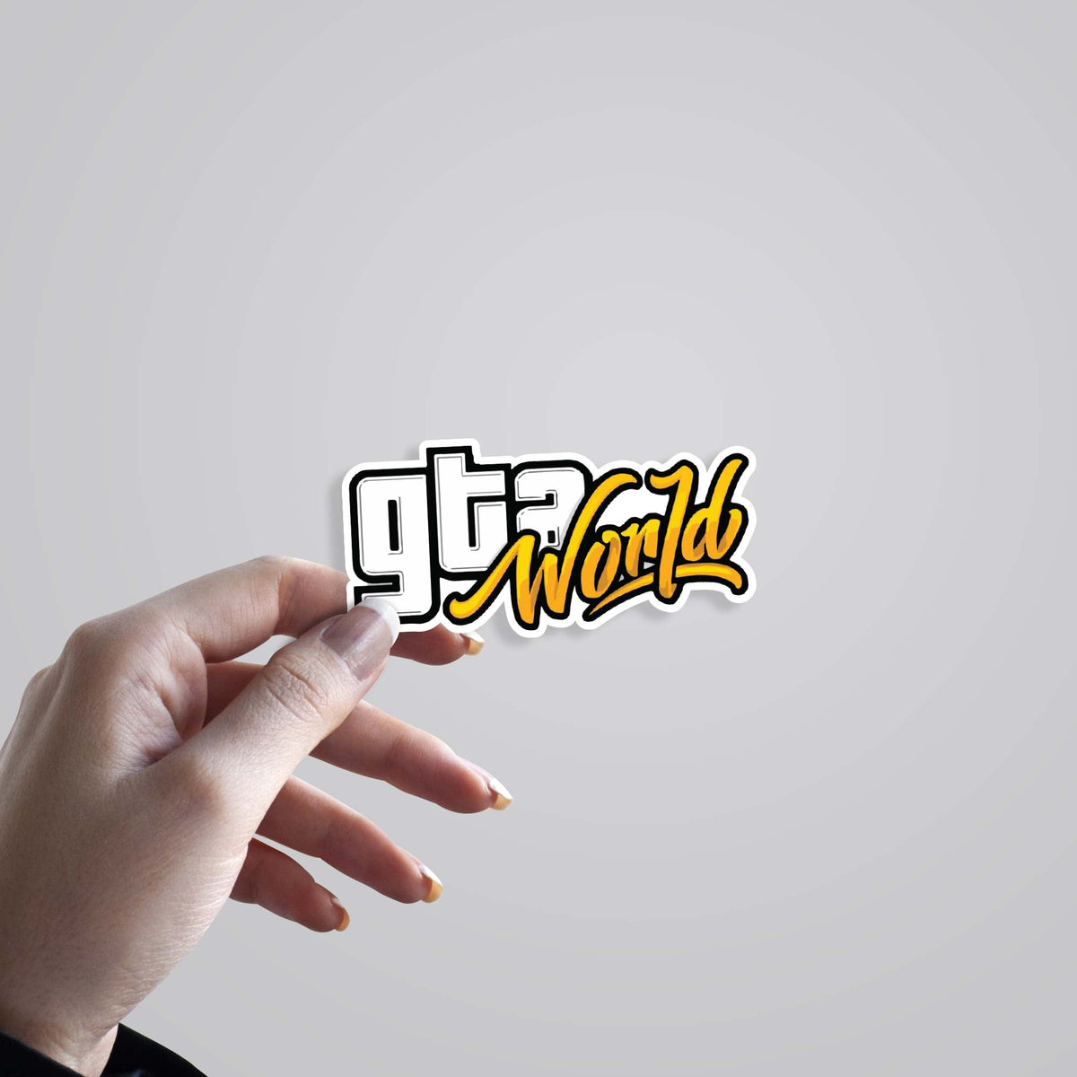3D GTA World Gaming Stickers