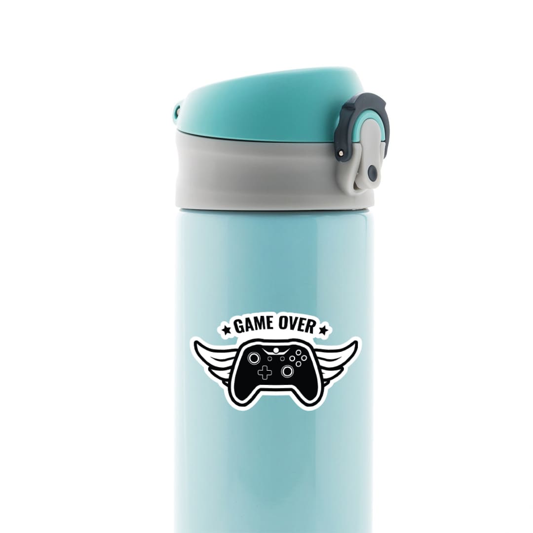 Game Over Gaming Stickers