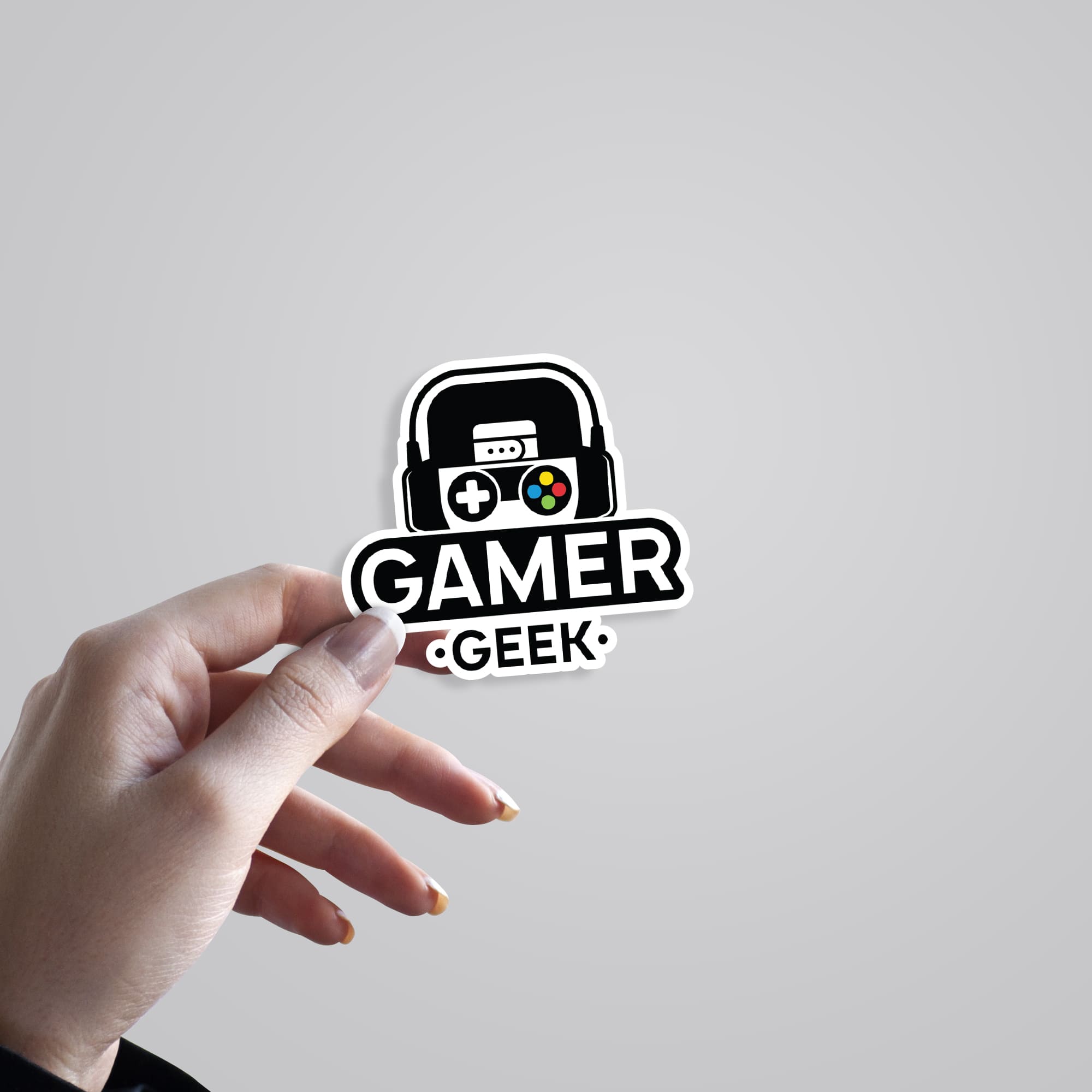 Gamer Geek Gaming Stickers