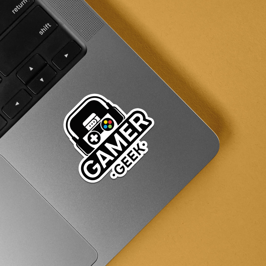 Gamer Geek Gaming Stickers