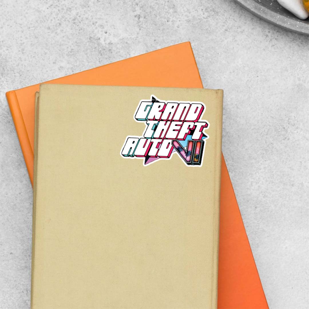 Grand Theft Auto 6 Gaming Stickers