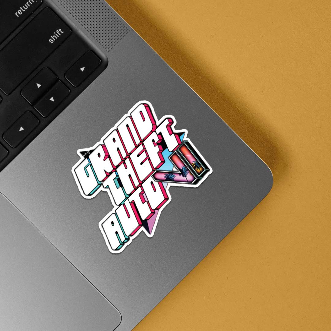 Grand Theft Auto 6 Gaming Stickers