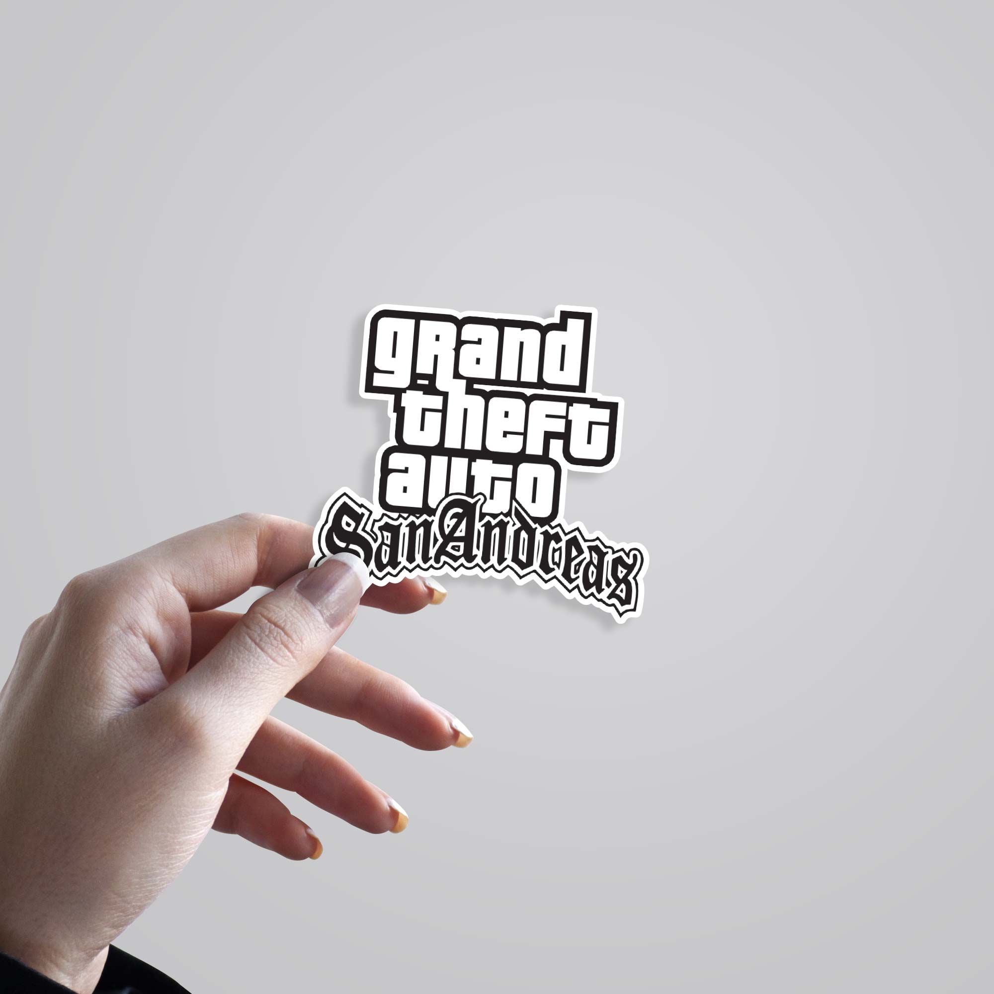 Grand Theft Auto San Andreas Gaming Stickers