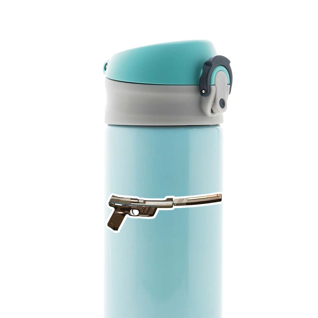 Valorant Cypher Hush Ghost Gun Gaming Stickers