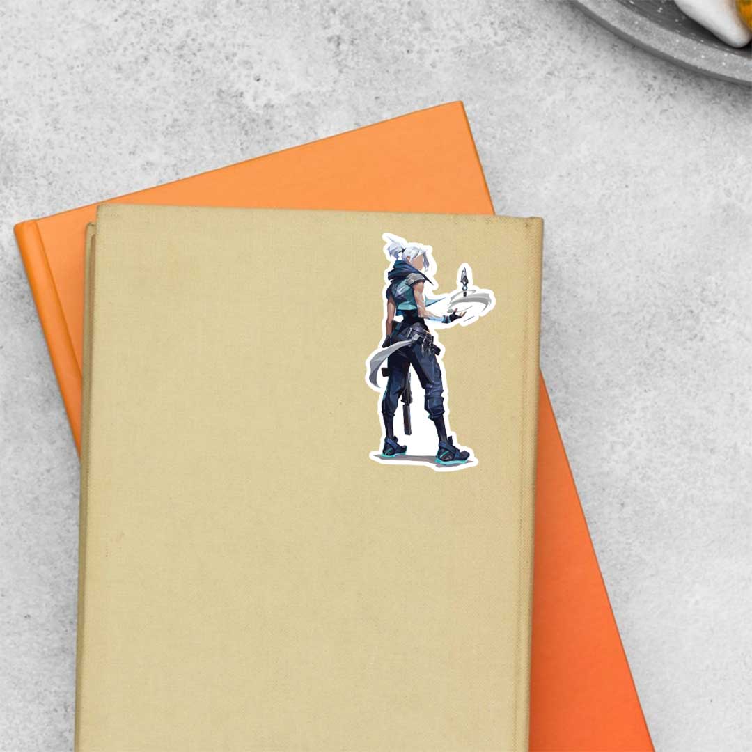 Valorant Jett Agent Gaming Stickers