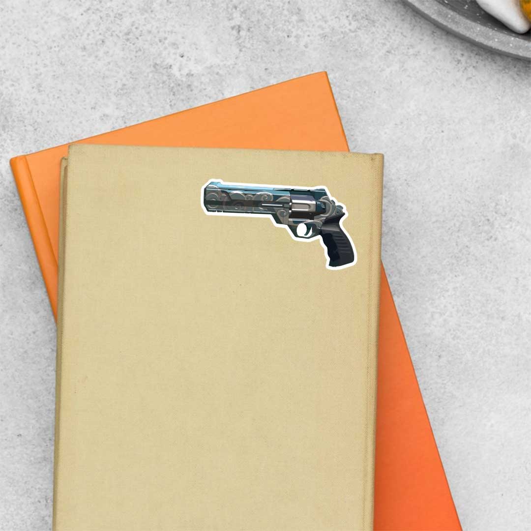 Valorant Jett Agent Sheriff Skin Gaming Stickers