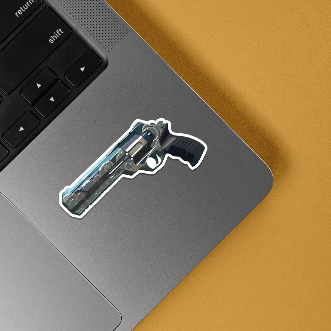 Valorant Jett Agent Sheriff Skin Gaming Stickers
