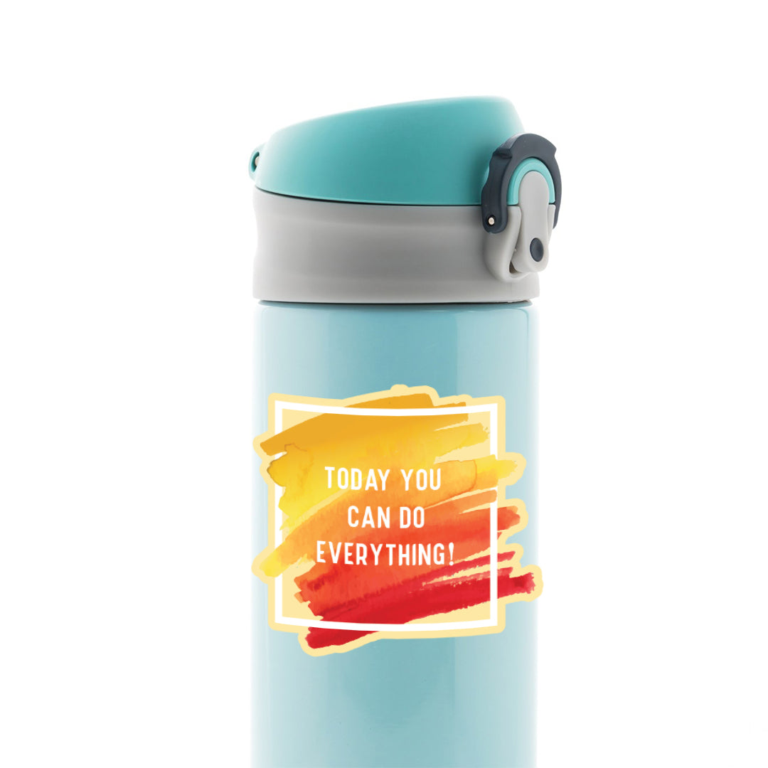 Today You Can Do Everything Motivational Stickers