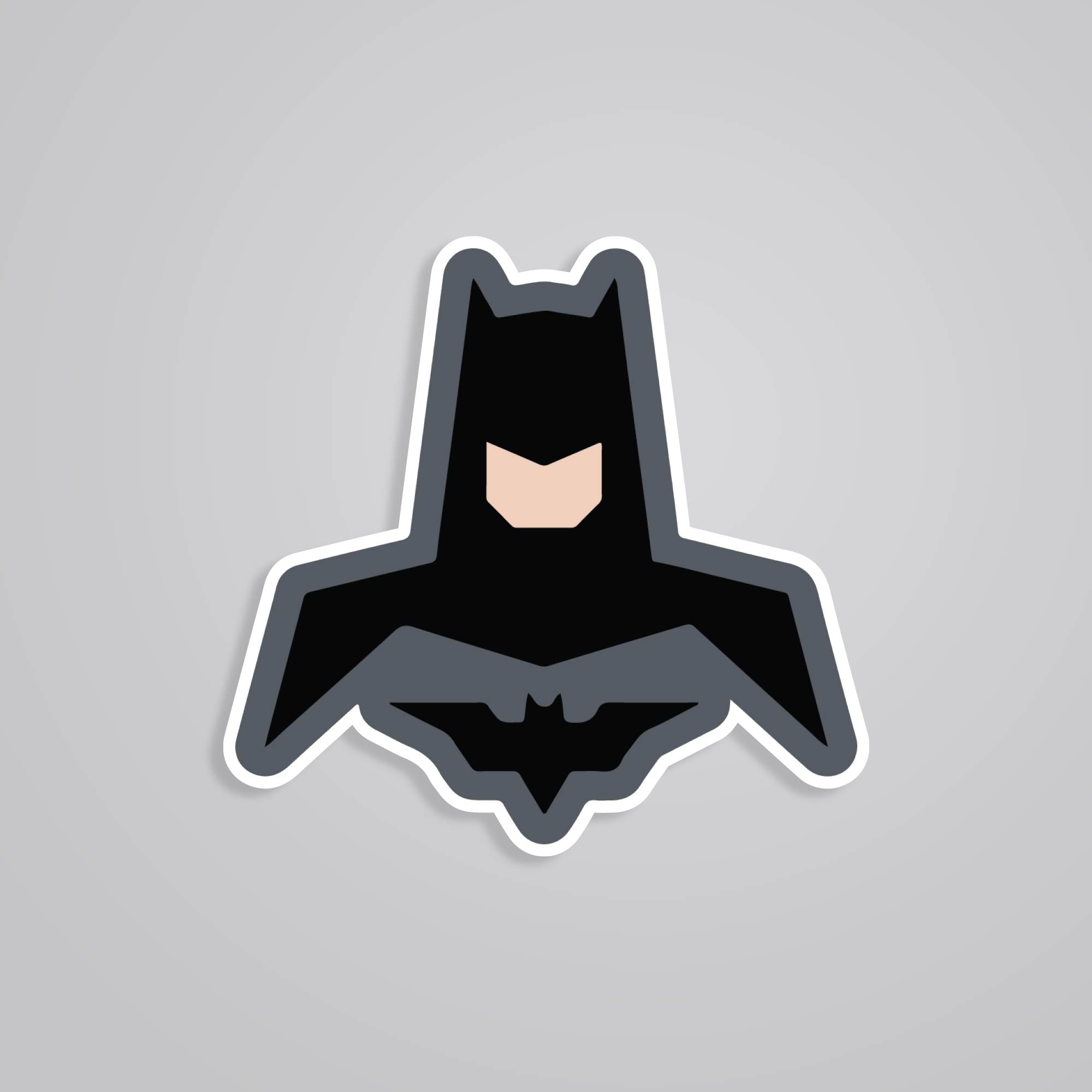 Fomo Store Stickers Movies Batman Minimalist