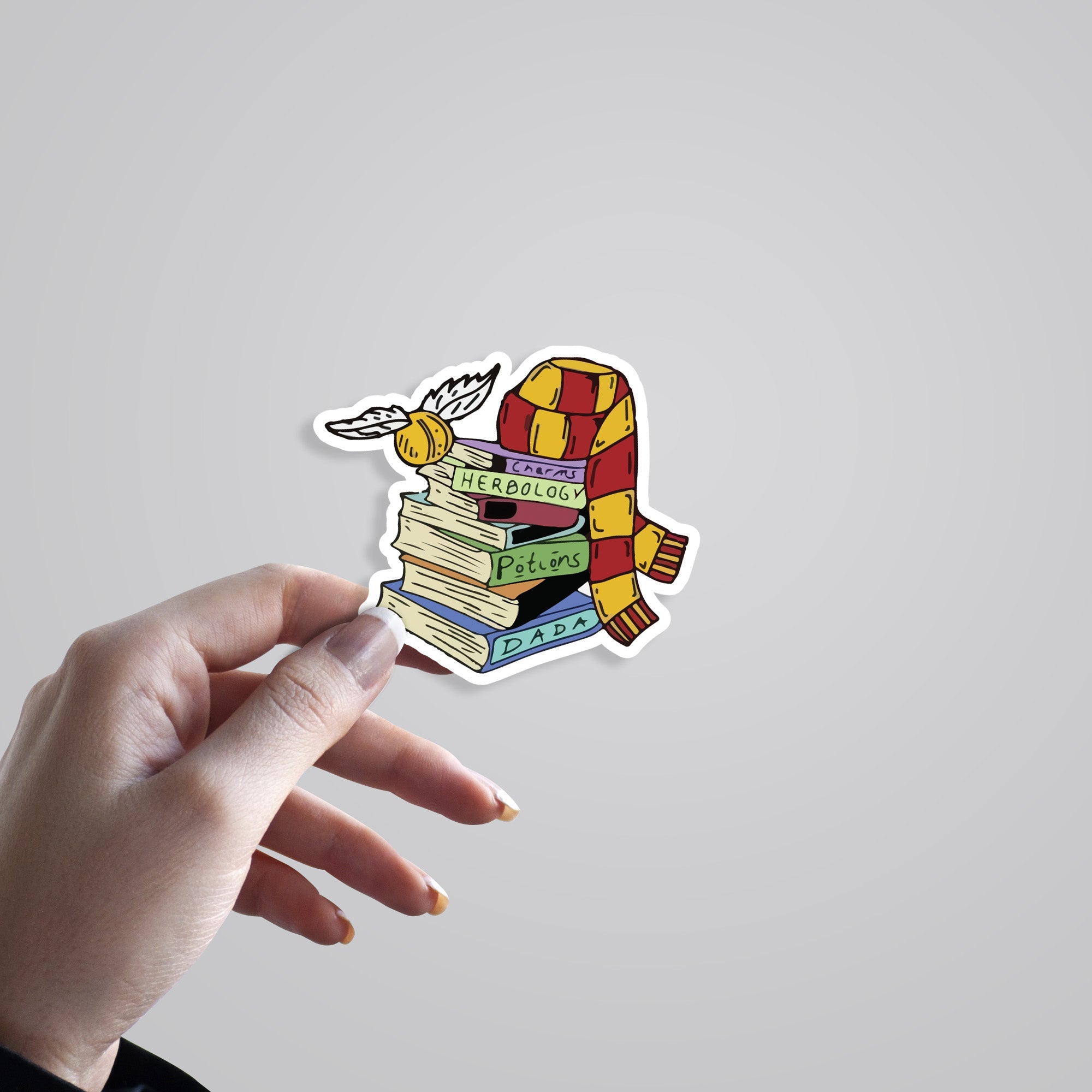 Hogwarts Books Movies Stickers