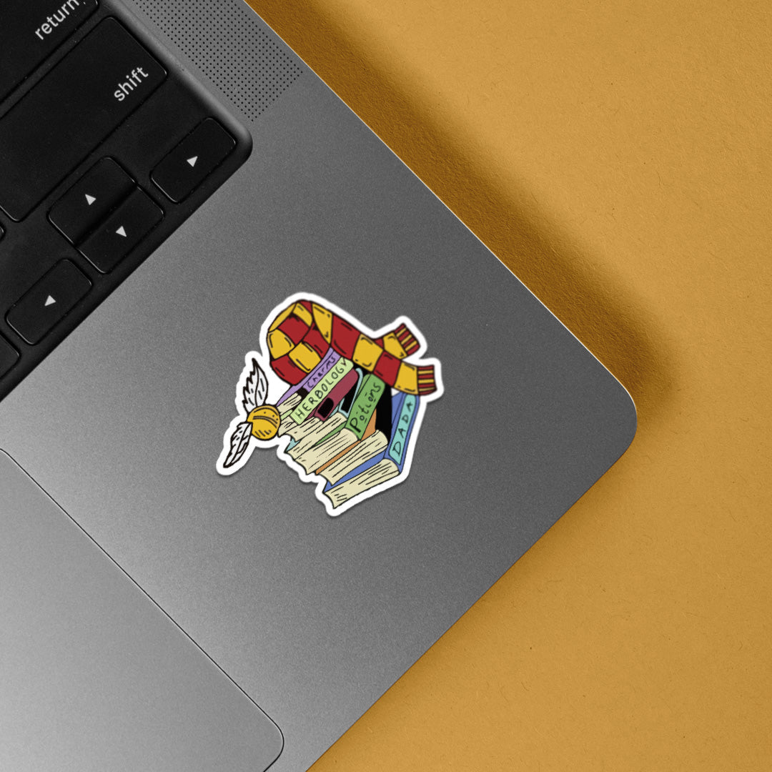 Hogwarts Books Movies Stickers