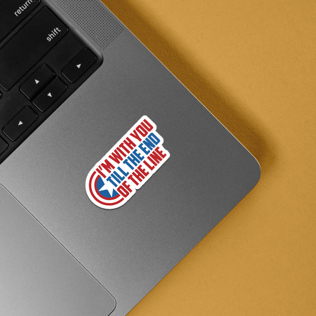 I'm With You Till The End Movies Stickers