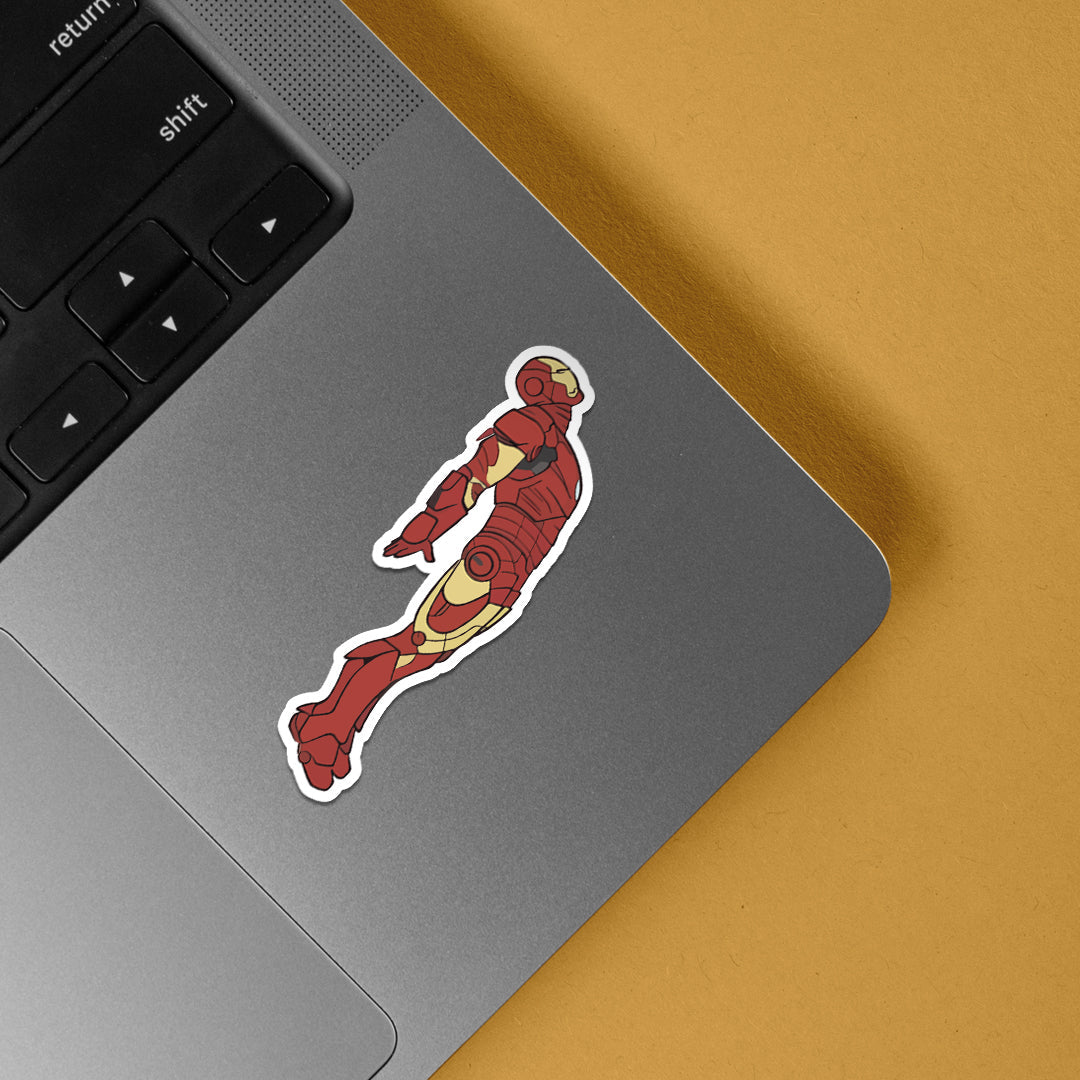 Iron Man Flying Movies Stickers