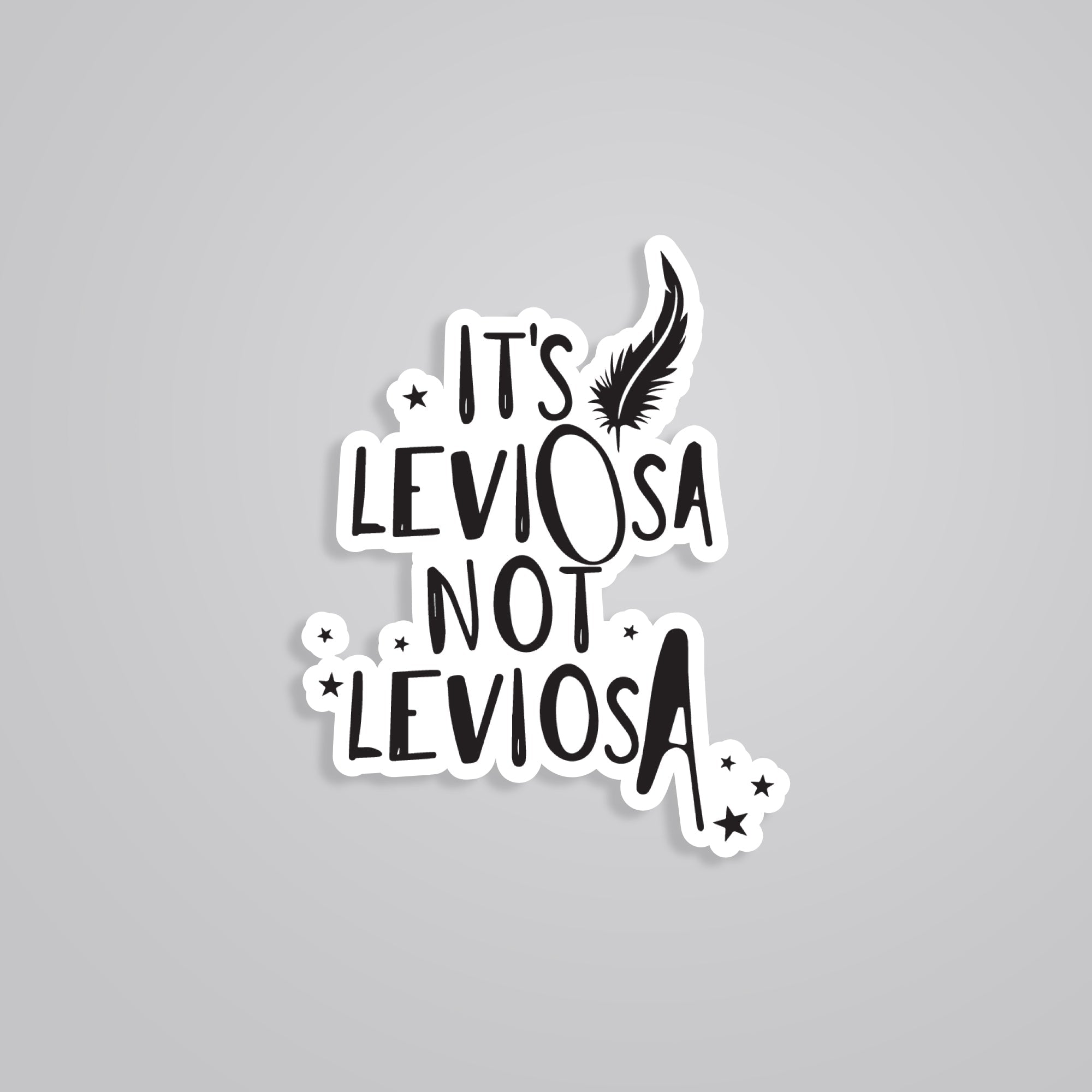 Fomo Store Stickers Movies It’s LeviOsa Not LeviosA