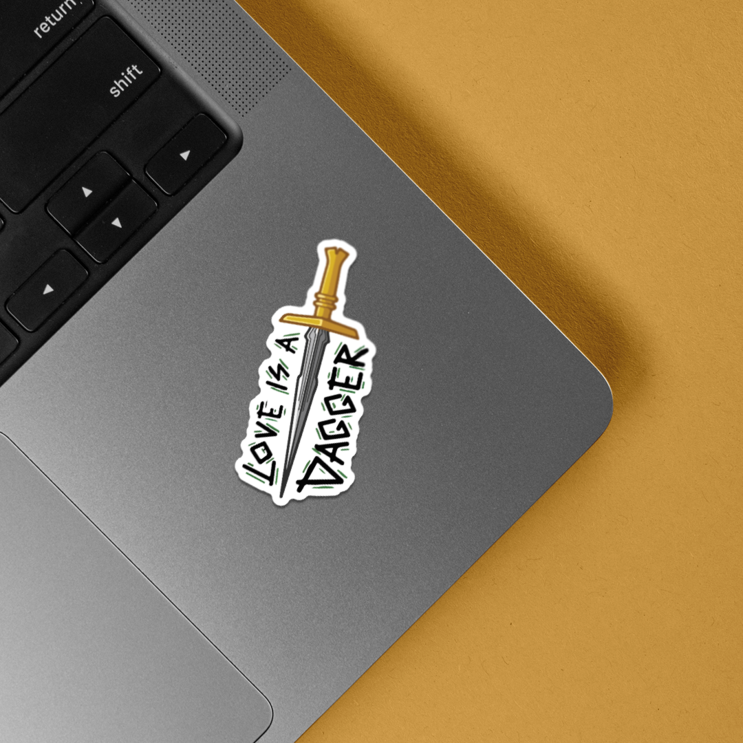 Love Is A Dagger Movies Stickers