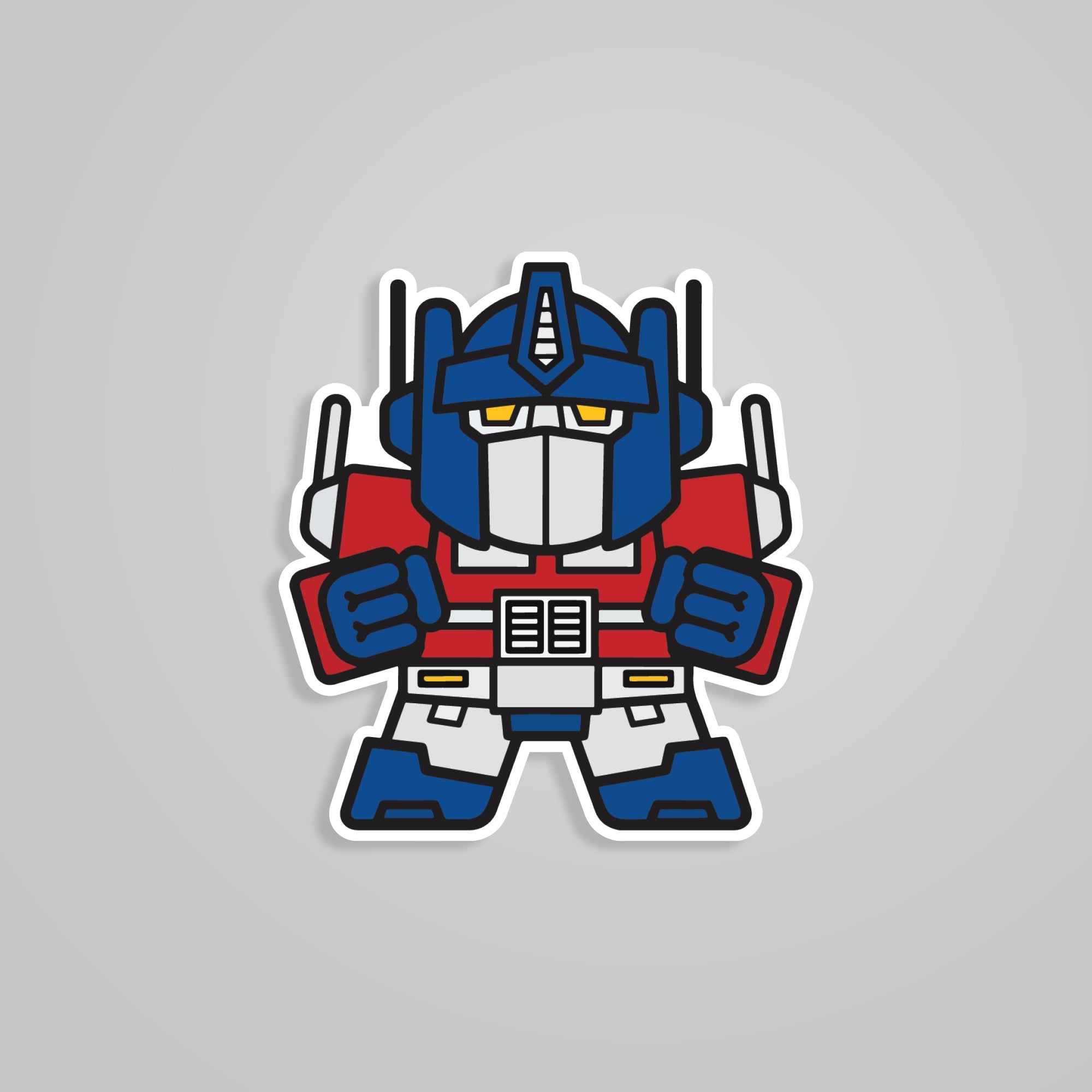 Fomo Store Stickers Movies Mitesized Optimus Prime