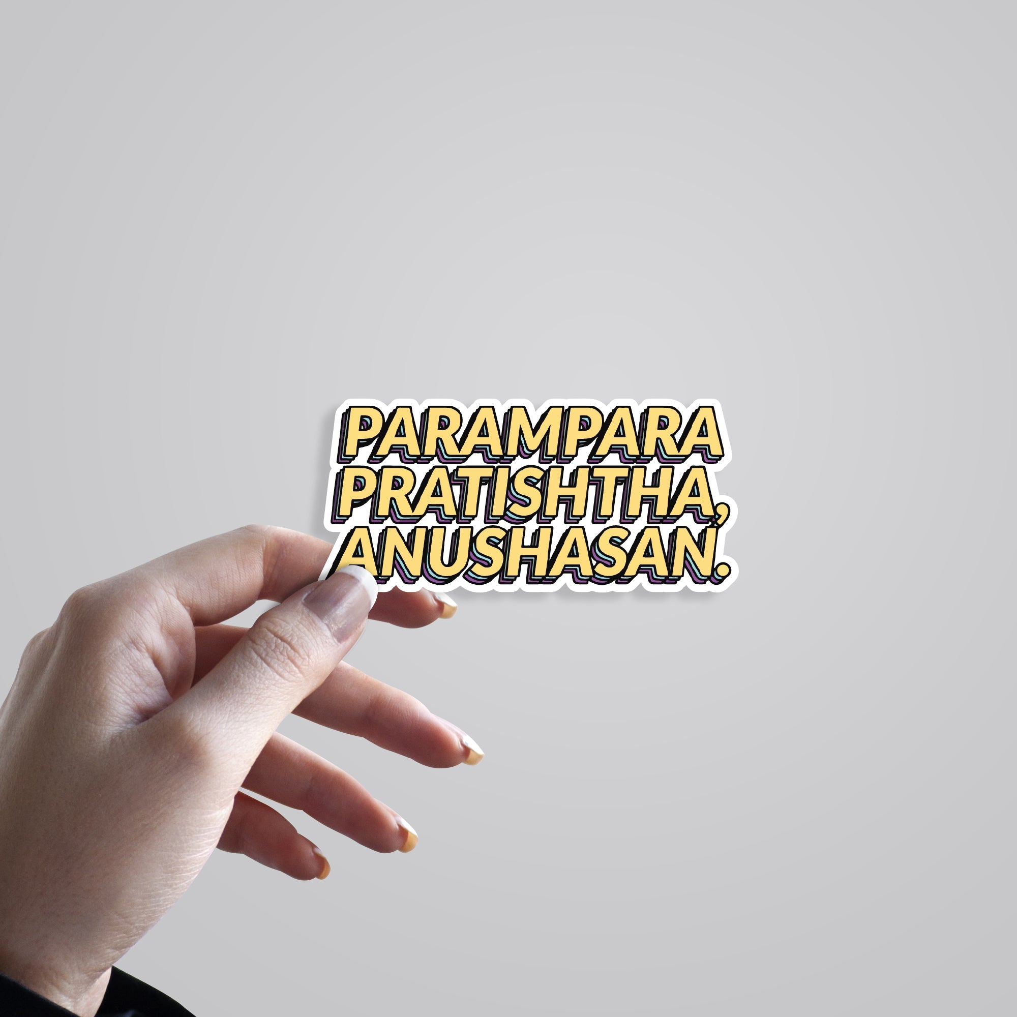 Parampara Pratishtha Anushasan Movies Stickers
