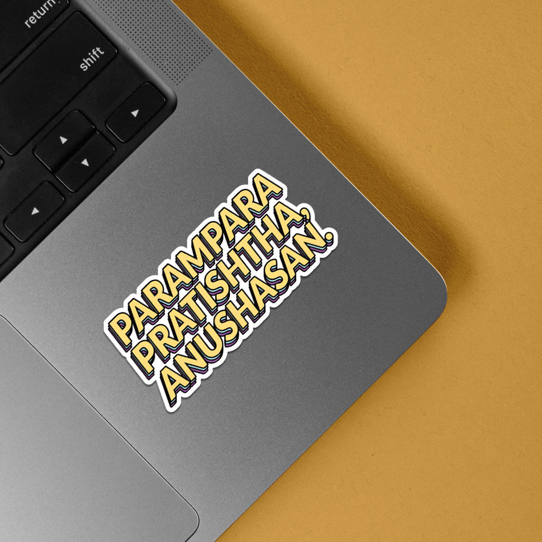 Parampara Pratishtha Anushasan Movies Stickers