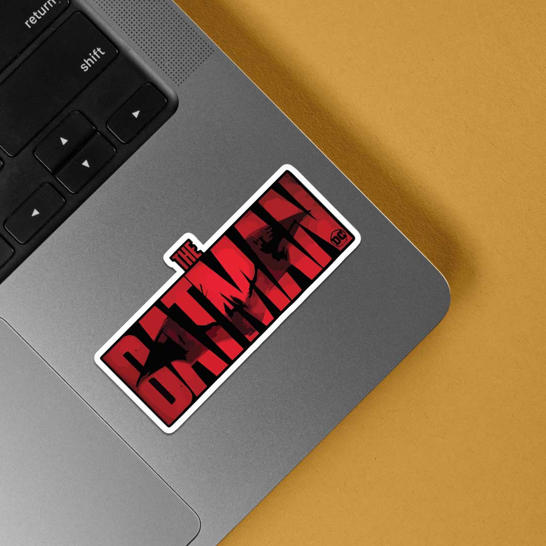 The Batman in Red Movies Stickers