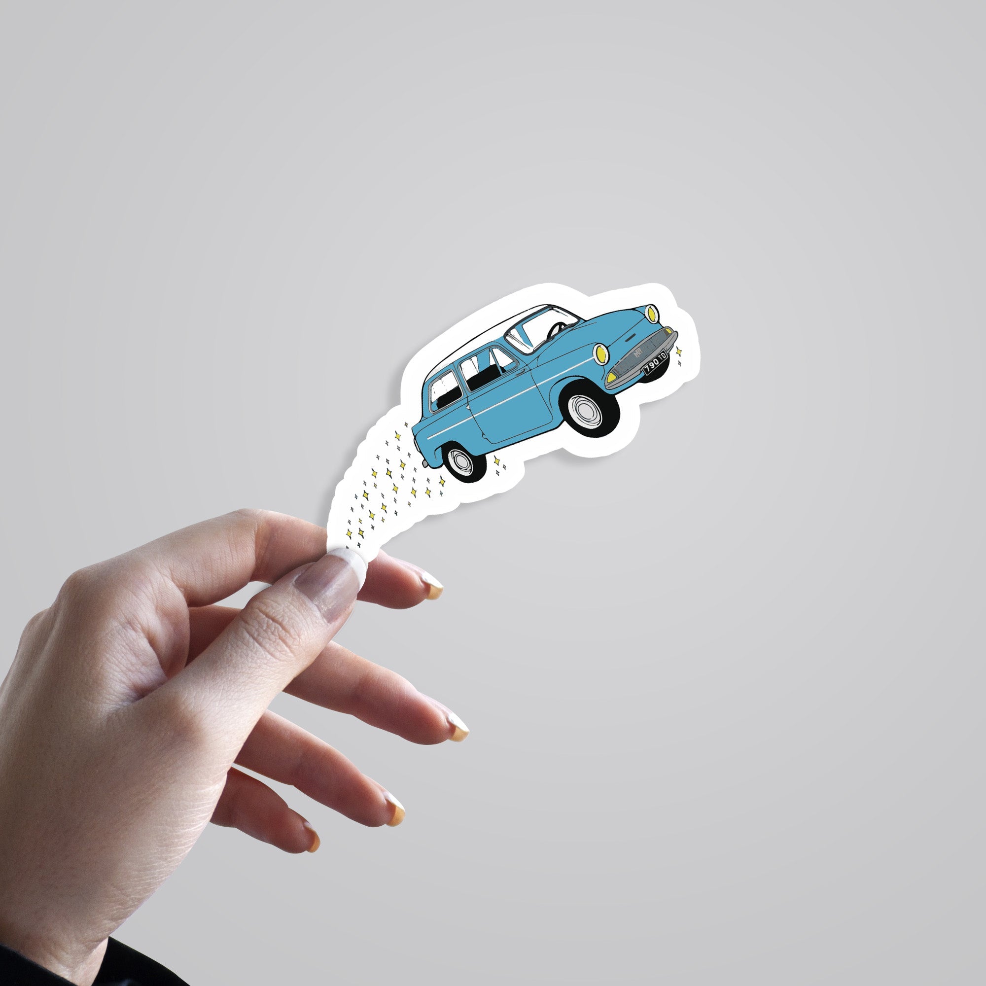 The Flying Ford Anglia Movies Stickers