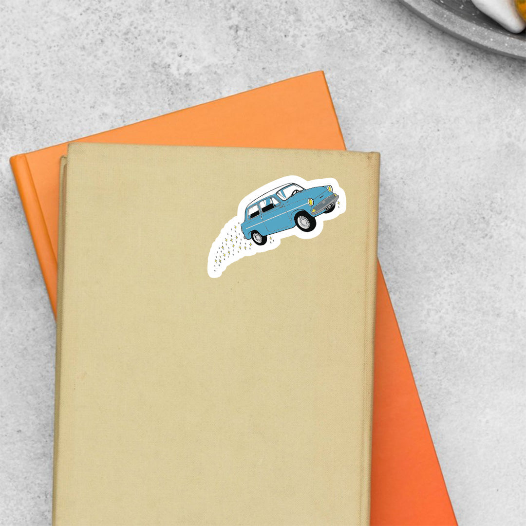 The Flying Ford Anglia Movies Stickers