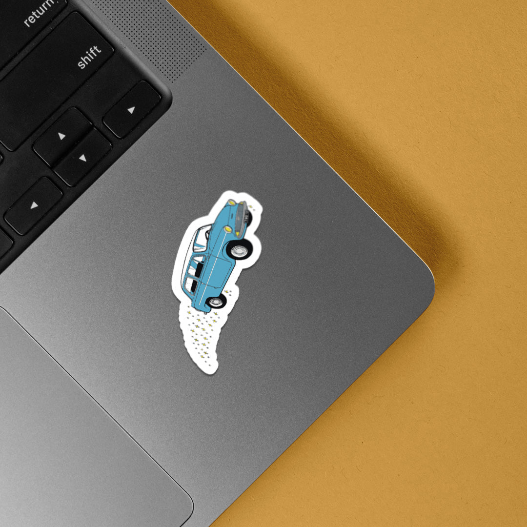 The Flying Ford Anglia Movies Stickers