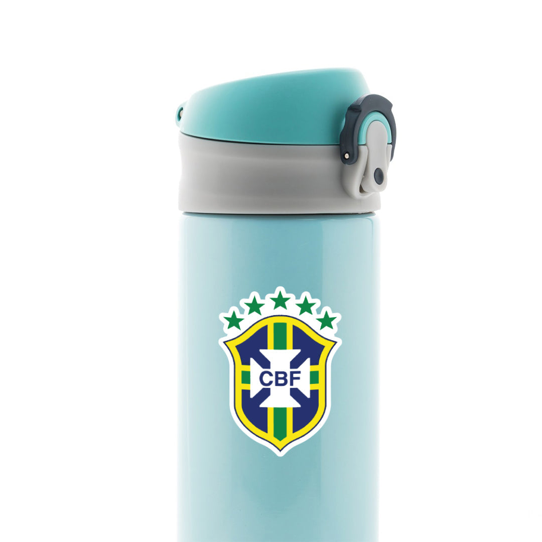Brazil Football Team Emblem Sports Stickers