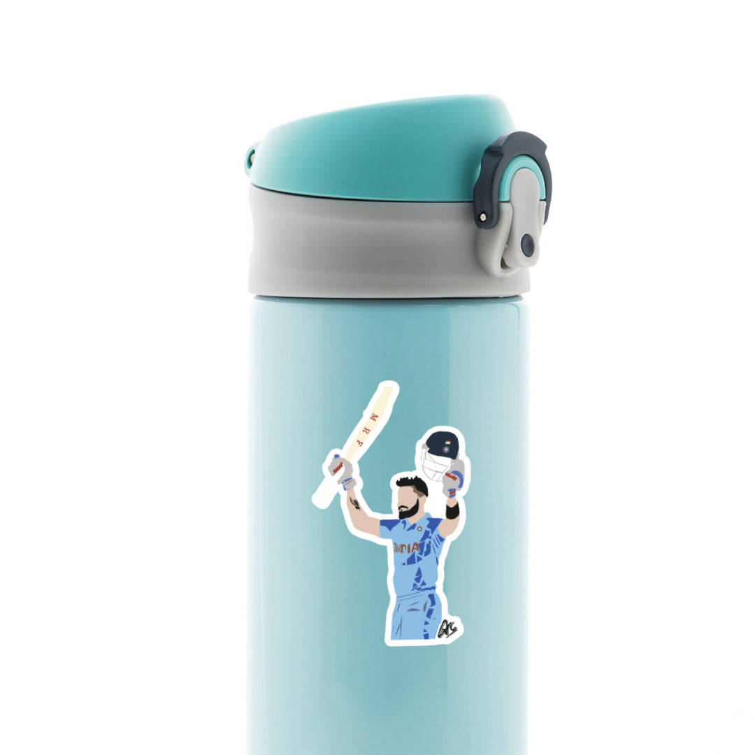 Kohli Minimalist Sports Stickers