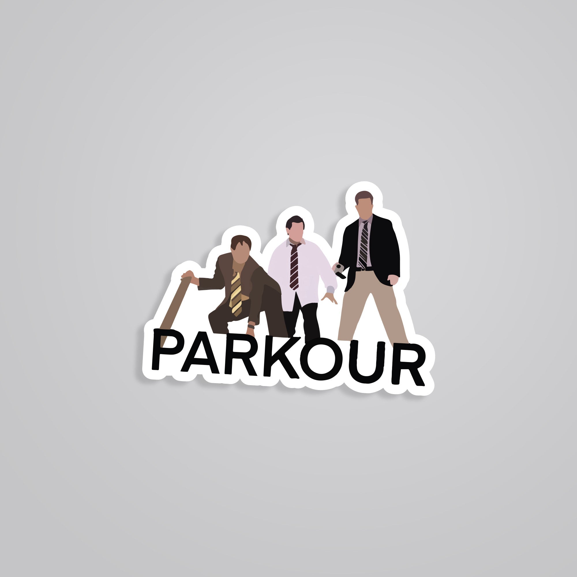 Fomo Store Stickers TV Shows Parkour