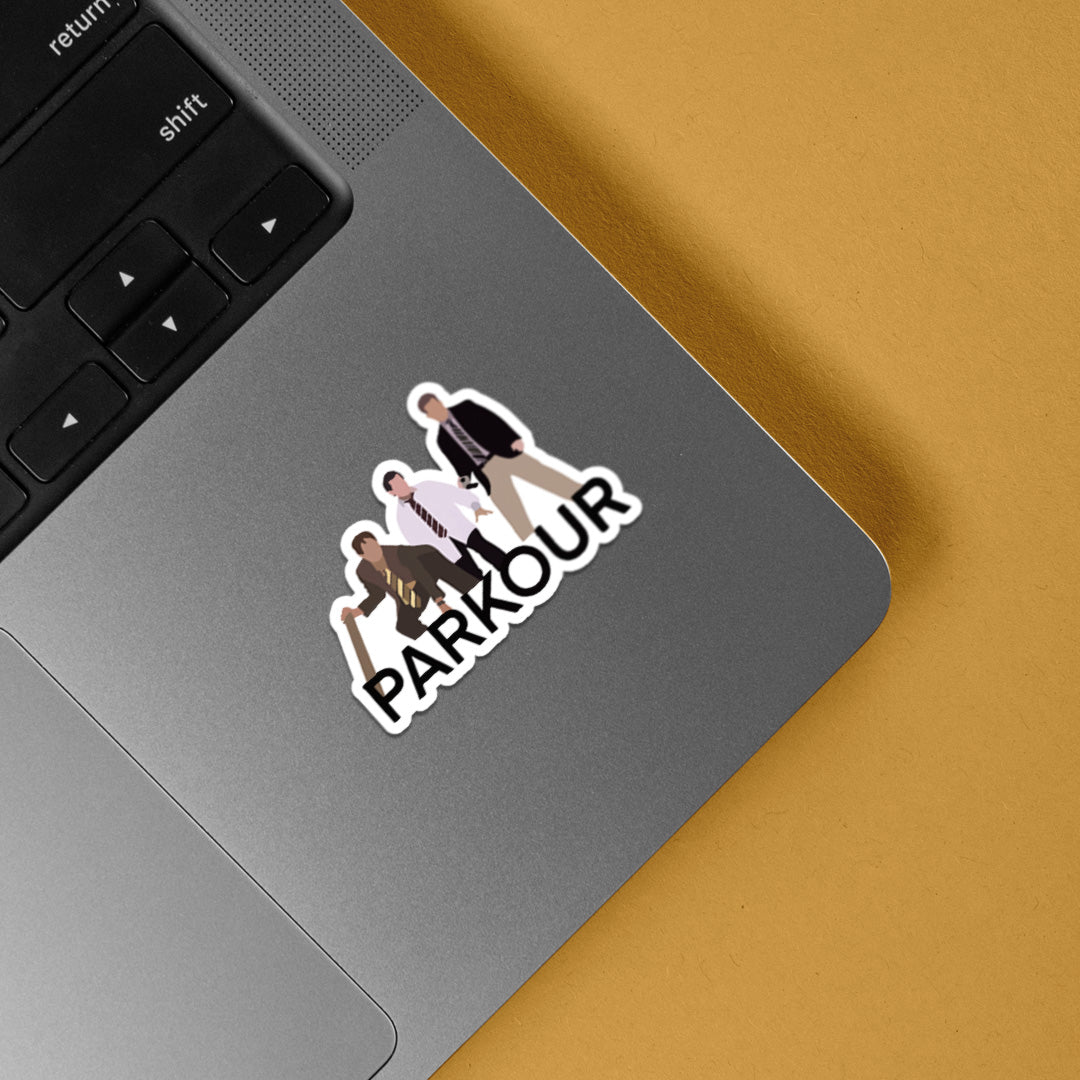 Parkour TV Shows Stickers