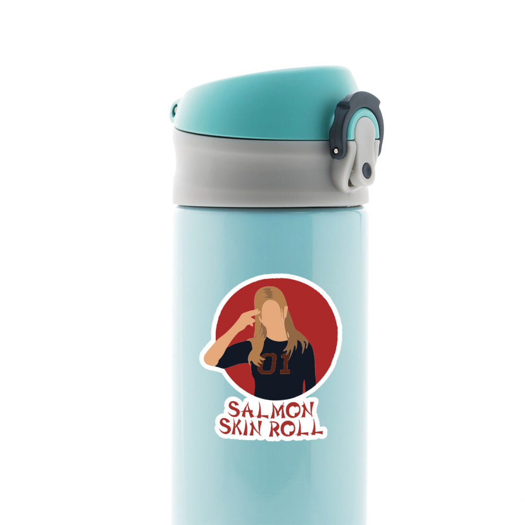 Salmon Skin Roll TV Shows Stickers