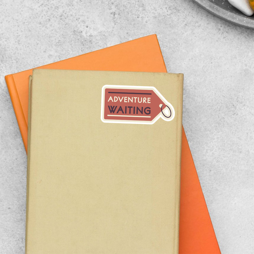 Adventure Waiting Travels Stickers