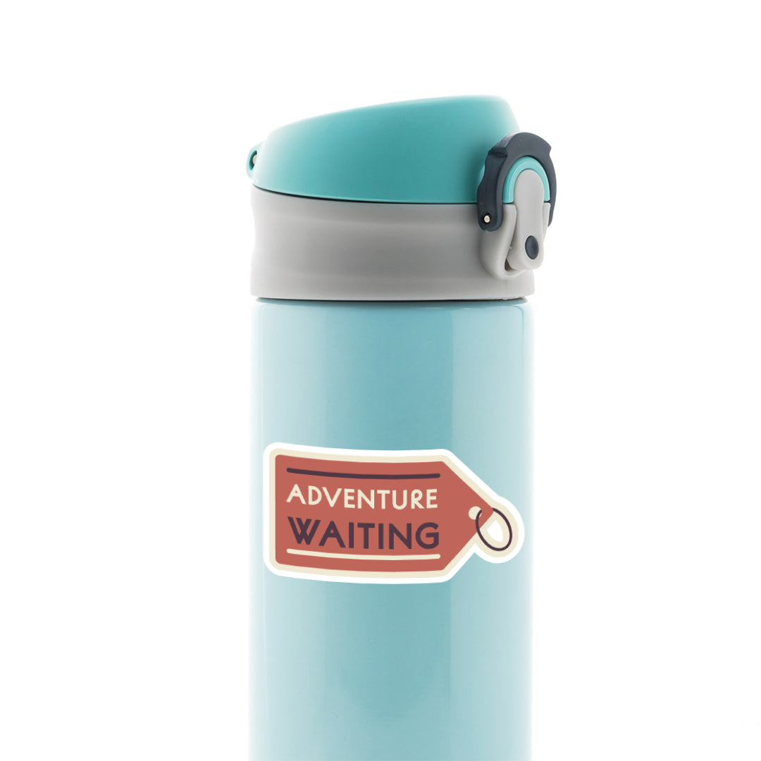 Adventure Waiting Travels Stickers