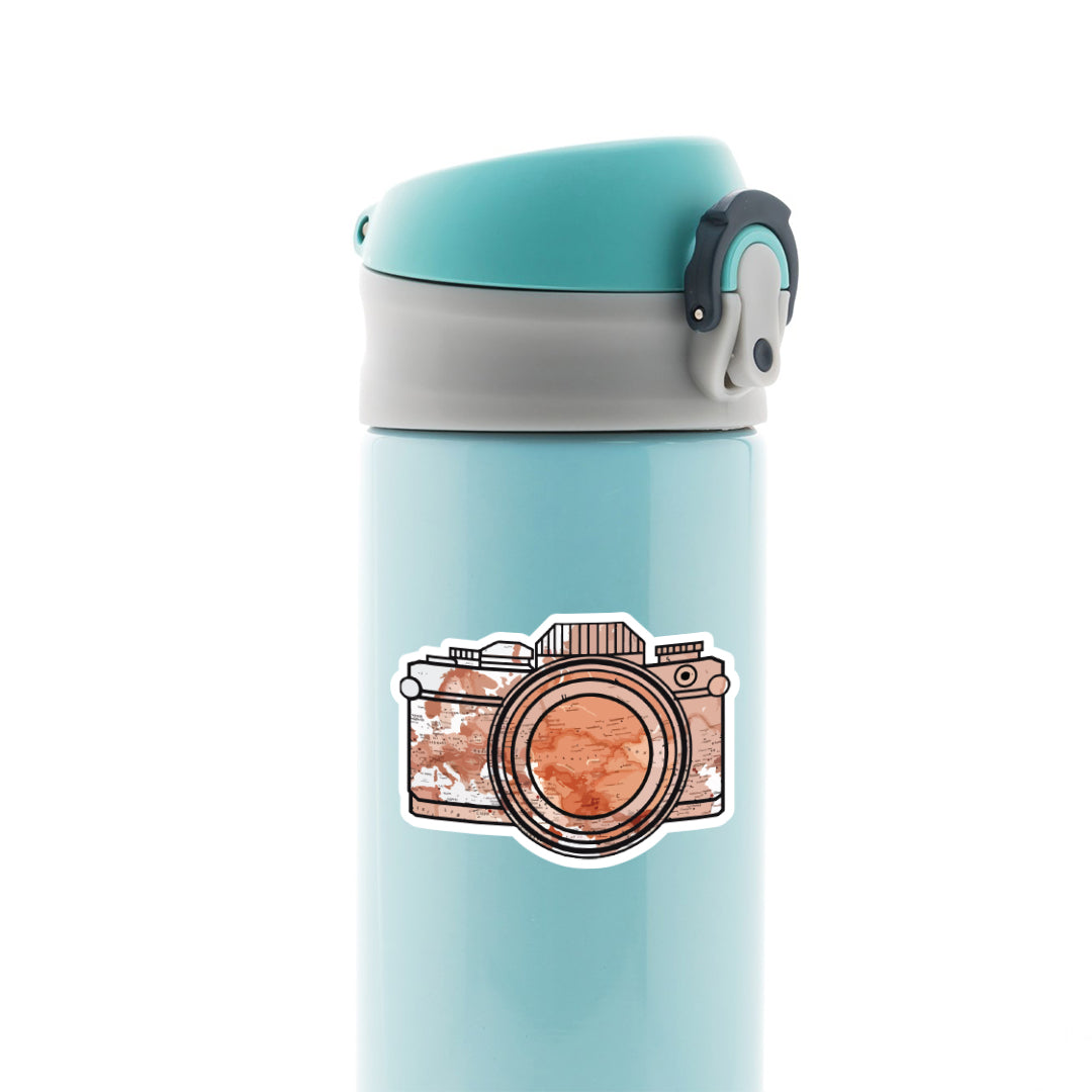 Aesthetic Camera Travels Stickers