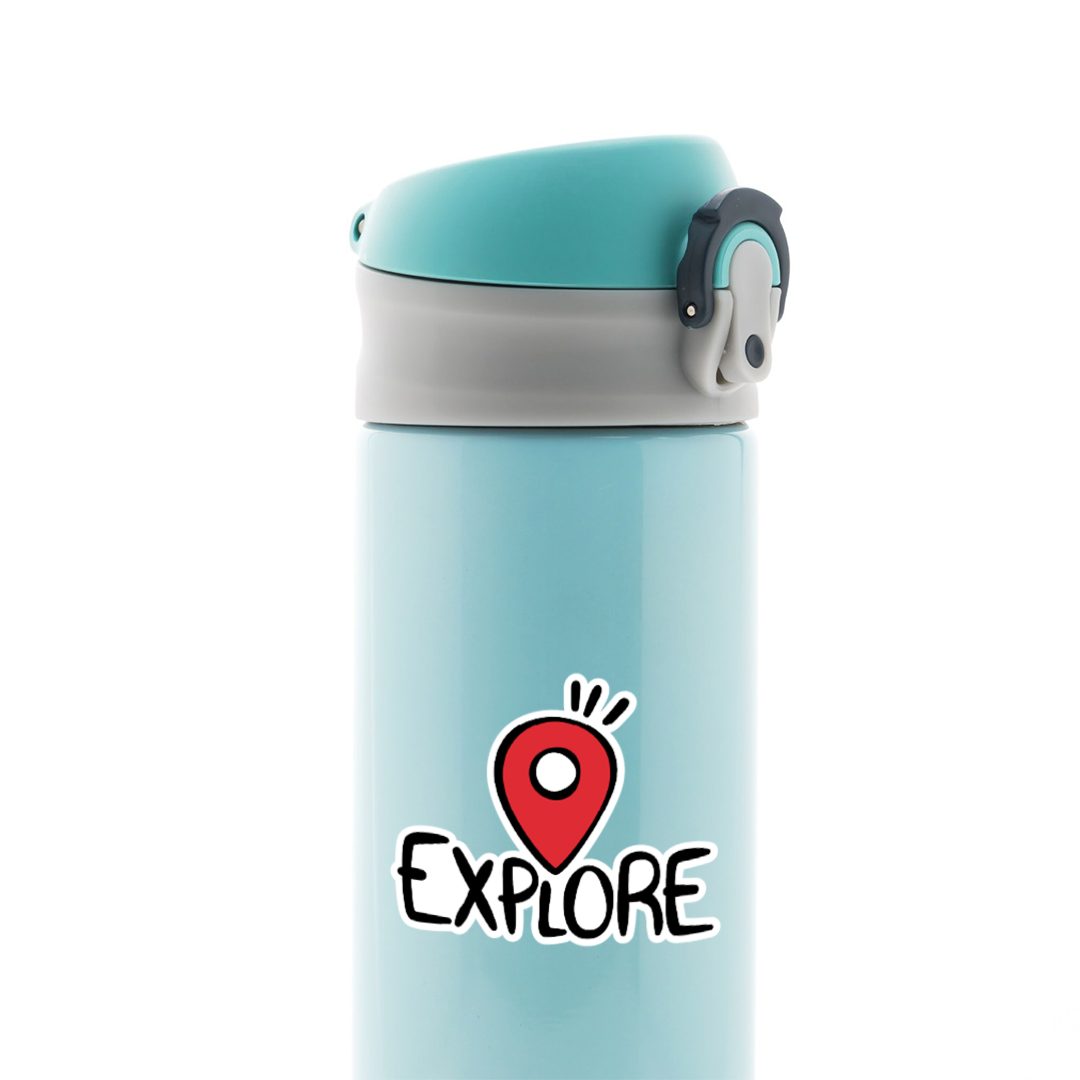 Explore Travels Stickers